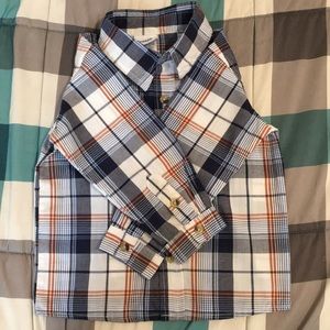 3T boys long sleeve button up